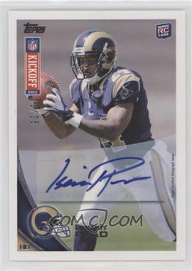 2012 Topps Kickoff - Autographs #23 - Isaiah Pead /25