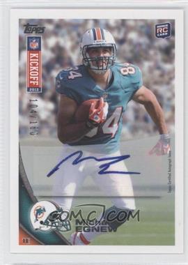 2012 Topps Kickoff - Autographs #3 - Michael Egnew /160