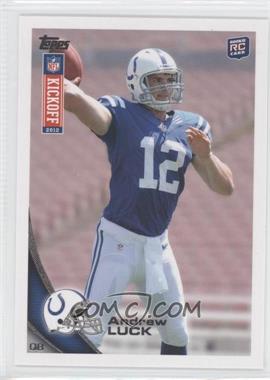 2012 Topps Kickoff - [Base] #1 - Andrew Luck