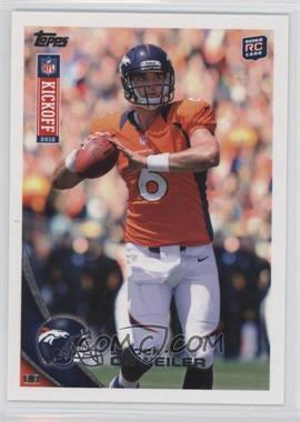 2012 Topps Kickoff - [Base] #12 - Brock Osweiler