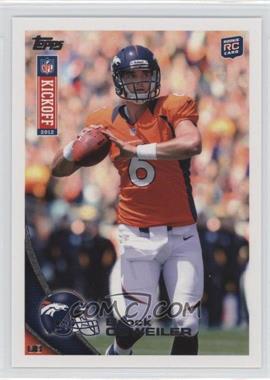 2012 Topps Kickoff - [Base] #12 - Brock Osweiler