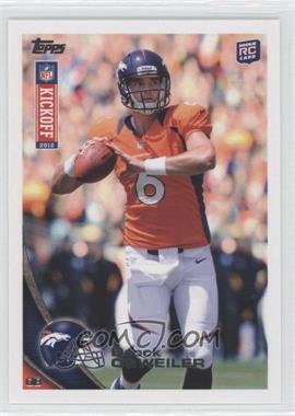 2012 Topps Kickoff - [Base] #12 - Brock Osweiler