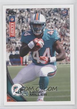 2012 Topps Kickoff - [Base] #16 - Lamar Miller