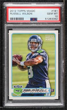 2012 Topps Magic - [Base] #181 - Russell Wilson [PSA 10 GEM MT]