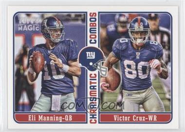 2012 Topps Magic - Charismatic Combos #CC-MC - Eli Manning, Victor Cruz