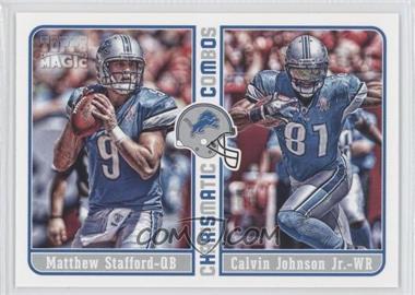 2012 Topps Magic - Charismatic Combos #CC-SJ - Matthew Stafford, Calvin Johnson