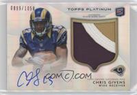 Rookie - Chris Givens #/1,058