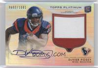 Rookie - DeVier Posey [Noted] #/1,001