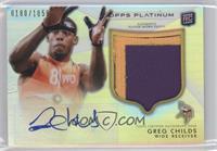 Rookie - Greg Childs #/1,058