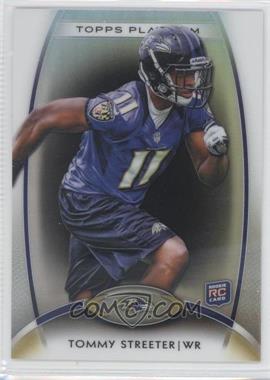 2012 Topps Platinum - [Base] - Black Refractor #149 - Rookie - Tommy Streeter