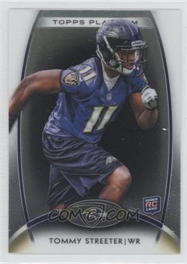 2012 Topps Platinum - [Base] - Black Refractor #149 - Rookie - Tommy Streeter