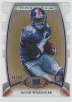 Rookie - David Wilson #/50