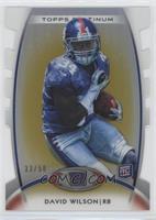 Rookie - David Wilson #/50