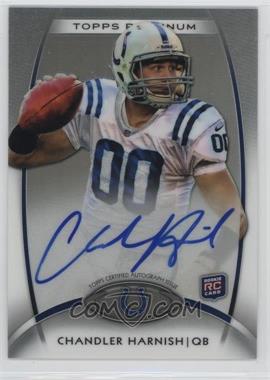2012 Topps Platinum - [Base] - Refractor Autograph #141 - Rookie - Chandler Harnish