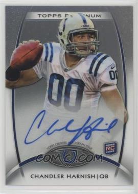 2012 Topps Platinum - [Base] - Refractor Autograph #141 - Rookie - Chandler Harnish