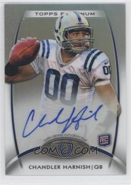 2012 Topps Platinum - [Base] - Refractor Autograph #141 - Rookie - Chandler Harnish