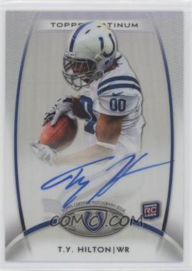 2012 Topps Platinum - [Base] - Refractor Autograph #147 - Rookie - T.Y. Hilton