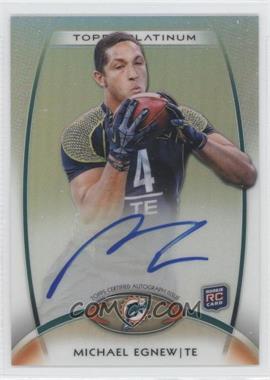 2012 Topps Platinum - [Base] - Refractor Autograph #155 - Rookie - Michael Egnew