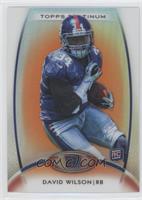 Rookie - David Wilson