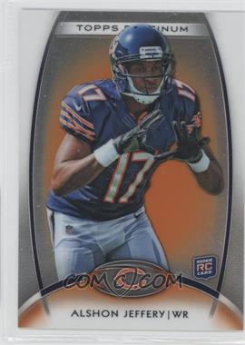 2012 Topps Platinum - [Base] - Retail Orange Refractor #119 - Rookie - Alshon Jeffery