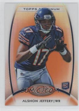 2012 Topps Platinum - [Base] - Retail Orange Refractor #119 - Rookie - Alshon Jeffery