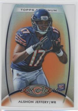 2012 Topps Platinum - [Base] - Retail Orange Refractor #119 - Rookie - Alshon Jeffery