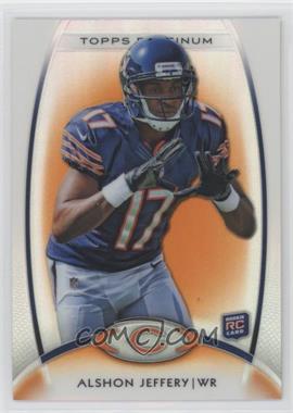 2012 Topps Platinum - [Base] - Retail Orange Refractor #119 - Rookie - Alshon Jeffery