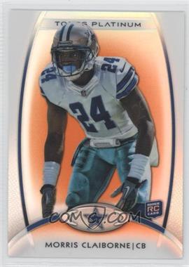 2012 Topps Platinum - [Base] - Retail Orange Refractor #132 - Rookie - Morris Claiborne