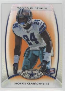 2012 Topps Platinum - [Base] - Retail Orange Refractor #132 - Rookie - Morris Claiborne