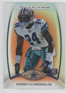 2012 Topps Platinum - [Base] - Retail Orange Refractor #132 - Rookie - Morris Claiborne