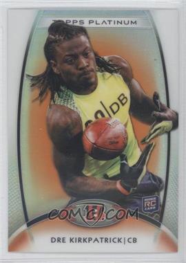 2012 Topps Platinum - [Base] - Retail Orange Refractor #139 - Rookie - Dre Kirkpatrick