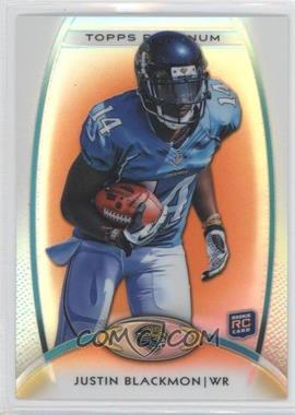 2012 Topps Platinum - [Base] - Retail Orange Refractor #140 - Rookie - Justin Blackmon