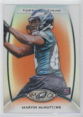 2012 Topps Platinum - [Base] - Retail Orange Refractor #142 - Rookie - Marvin McNutt