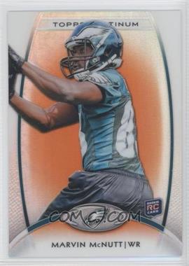 2012 Topps Platinum - [Base] - Retail Orange Refractor #142 - Rookie - Marvin McNutt