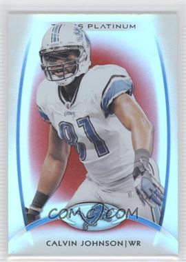 2012 Topps Platinum - [Base] - Ruby #1 - Calvin Johnson