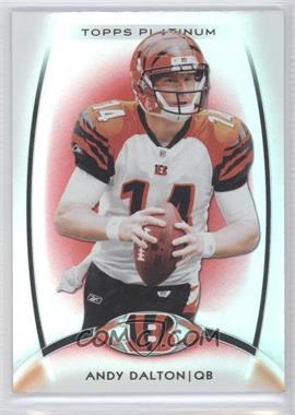 2012 Topps Platinum - [Base] - Ruby #42 - Andy Dalton