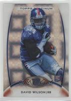 Rookie - David Wilson