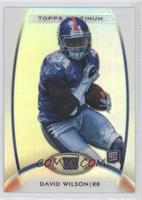 Rookie - David Wilson