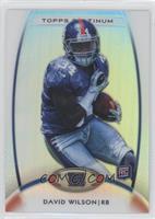 Rookie - David Wilson