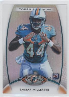 2012 Topps Platinum - [Base] #107 - Rookie - Lamar Miller