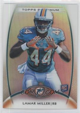 2012 Topps Platinum - [Base] #107 - Rookie - Lamar Miller