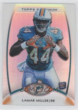 2012 Topps Platinum - [Base] #107 - Rookie - Lamar Miller