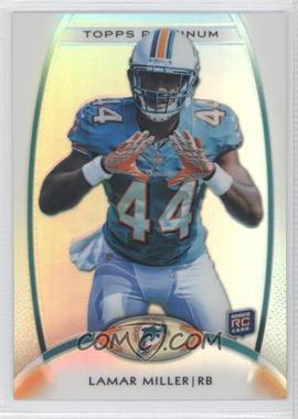 2012 Topps Platinum - [Base] #107 - Rookie - Lamar Miller