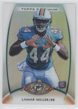 2012 Topps Platinum - [Base] #107 - Rookie - Lamar Miller