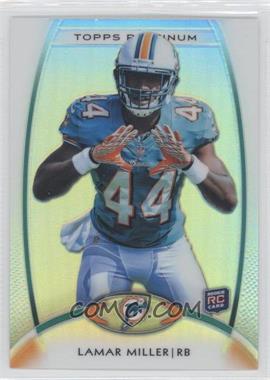 2012 Topps Platinum - [Base] #107 - Rookie - Lamar Miller