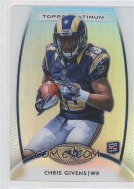 2012 Topps Platinum - [Base] #127 - Rookie - Chris Givens