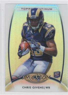 2012 Topps Platinum - [Base] #127 - Rookie - Chris Givens