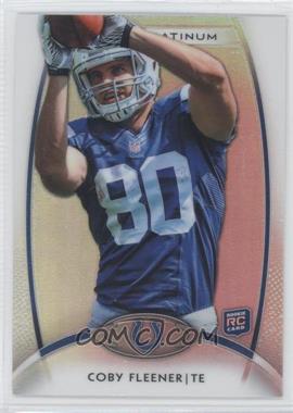 2012 Topps Platinum - [Base] #131 - Rookie - Coby Fleener