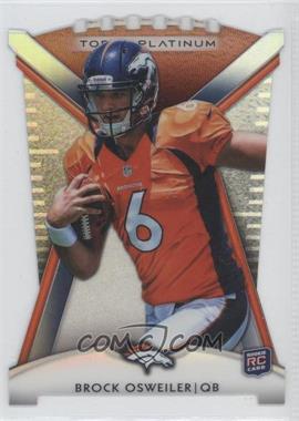 2012 Topps Platinum - Rookie Die-Cut #PDC-BO - Brock Osweiler