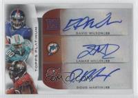 Lamar Miller, Doug Martin, David Wilson #/10